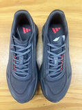 Adidas Charcoal Grey Lace-Up Sneakers